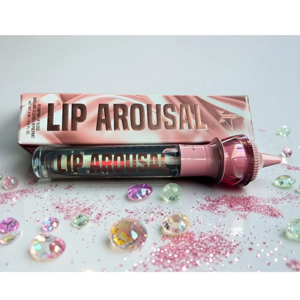 Jeffree Star Cosmetics - Lip Arousal Plumping Gloss - Shade: Clear Headed *NIB
